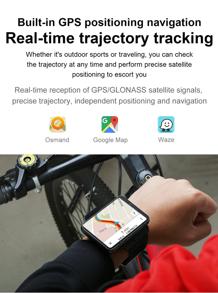dropshipping 2022 latest 4G Android Smart Watch big display smart watch  4GB 64GB Dual   g36  Wifi Smartwatch 2300mah