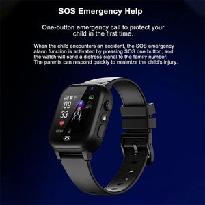 Smart Watch Kids SOS GPS Location Video Call Sim Card For Children SmartWatch Camera Waterproof Watch For Boys Girls Present