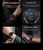 2024 latest M103 smartwatch monitoring men women fitness monitor 1.5'' round smart watch with earbuds and double straps