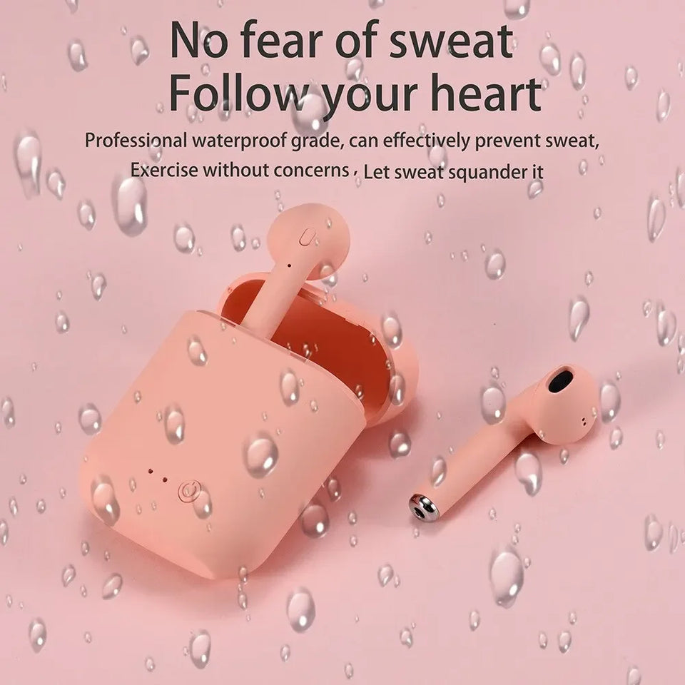 HOT Mini 2 TWS Earbuds Wireless Headphone i12 Bluetooth Earphone 5.0 Stereo Headset with Microphone for iPhone Android Phone