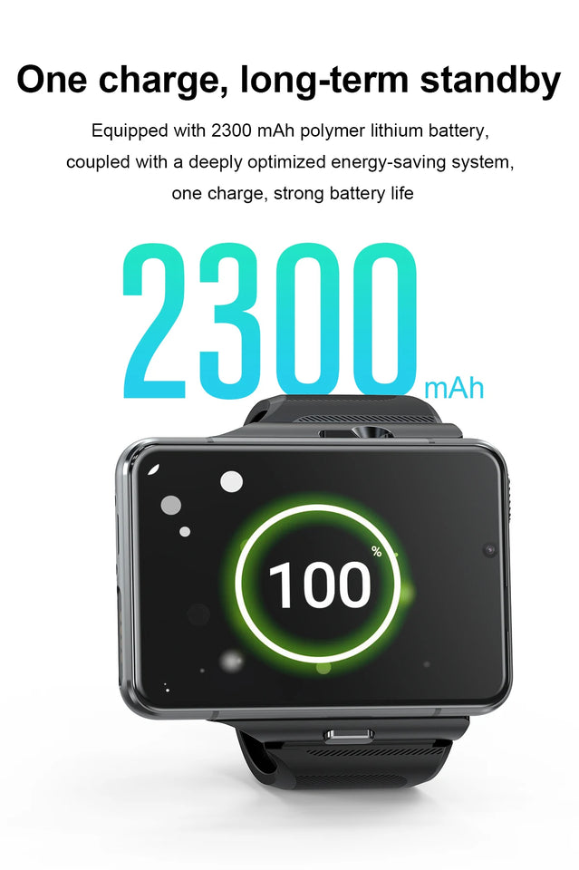 dropshipping 2022 latest 4G Android Smart Watch big display smart watch  4GB 64GB Dual   g36  Wifi Smartwatch 2300mah