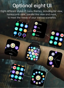 New HK9 Smart Watch 9 Ultra Gen 2 Watch Ultra IWO Watch NFC Smartwatch Series 9 Bluetooth Call 2.2 Inch Wireless Fitness Watch
