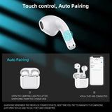 Lenovo Air Pro4 Wireless earphones Dual In Ear headphones Ultra Long Standby Running Bass Sport earburd music headset with Mic