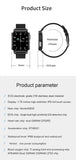 2022 Latest online smart watch wearable device  PPG AI medical diagnosis health care  prsessure oxygen band smartwatches