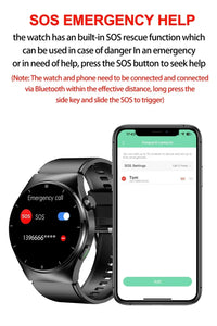 2024 Latest Health Smart Watch F320 with Laser Therapy Phone Call Blood Glucose Uric Acid and Lipid Monitoring Health Watch