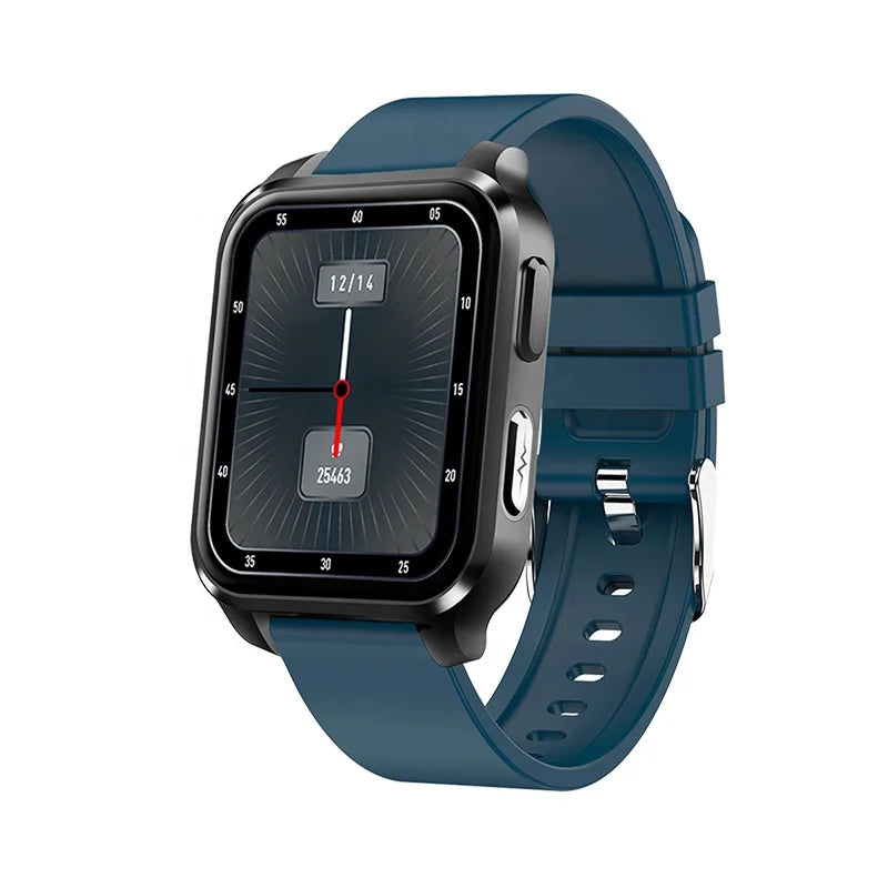 2022 Latest online smart watch wearable device  PPG AI medical diagnosis health care  prsessure oxygen band smartwatches