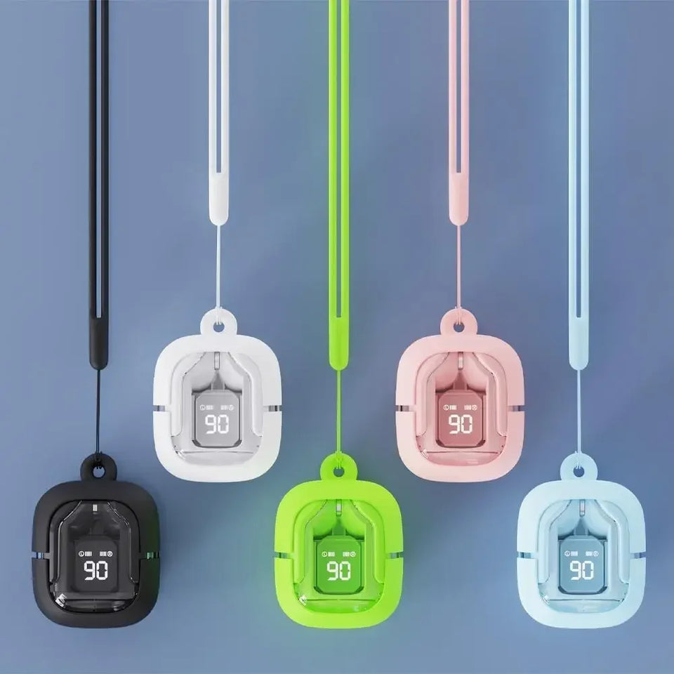 (Buy Earphone And Get: Protective Case + Lanyard)T2 Gaming Earbuds TWS Bluetooth 5.3 HIFI Bass Wireless Headphone Sports Headset