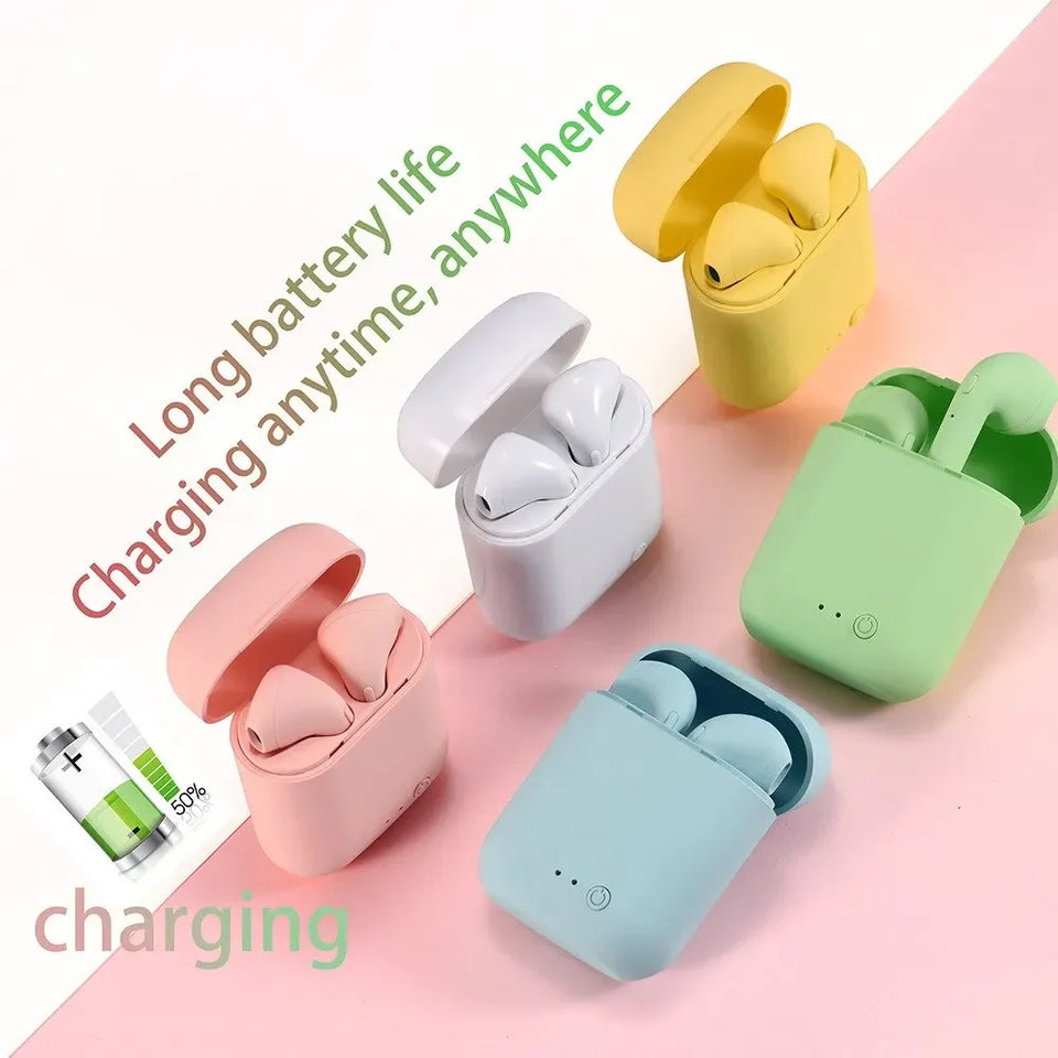 HOT Mini 2 TWS Earbuds Wireless Headphone i12 Bluetooth Earphone 5.0 Stereo Headset with Microphone for iPhone Android Phone