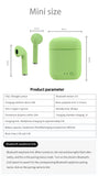 HOT Mini 2 TWS Earbuds Wireless Headphone i12 Bluetooth Earphone 5.0 Stereo Headset with Microphone for iPhone Android Phone