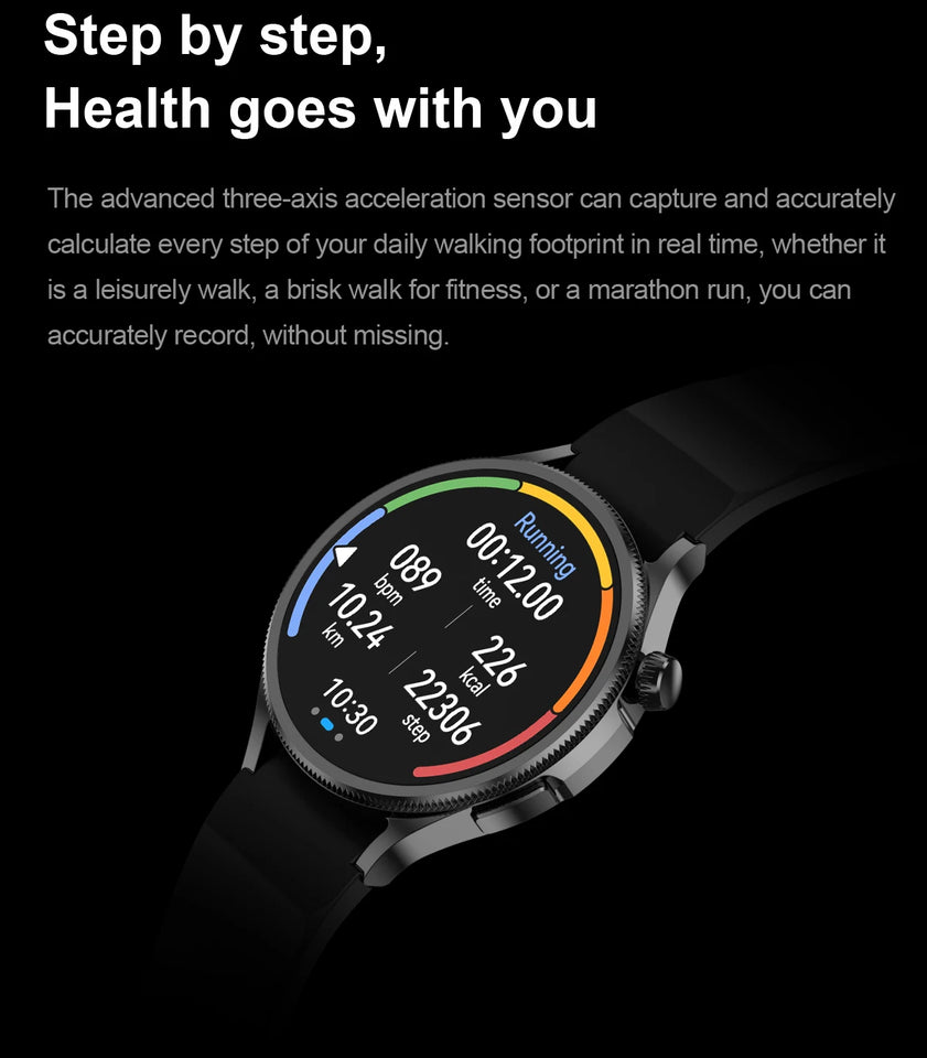 2024 latest M103 smartwatch monitoring men women fitness monitor 1.5'' round smart watch with earbuds and double straps