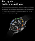 2024 latest M103 smartwatch monitoring men women fitness monitor 1.5'' round smart watch with earbuds and double straps