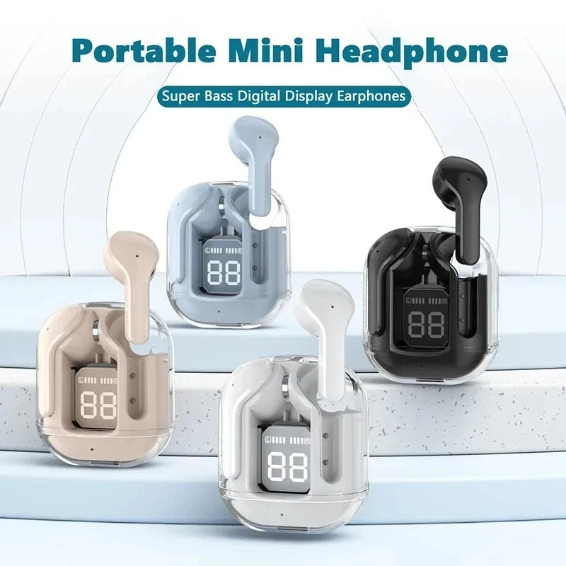 (Buy Earphone And Get: Protective Case + Lanyard)T2 Gaming Earbuds TWS Bluetooth 5.3 HIFI Bass Wireless Headphone Sports Headset