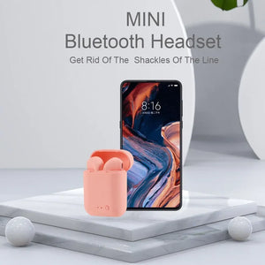 HOT Mini 2 TWS Earbuds Wireless Headphone i12 Bluetooth Earphone 5.0 Stereo Headset with Microphone for iPhone Android Phone