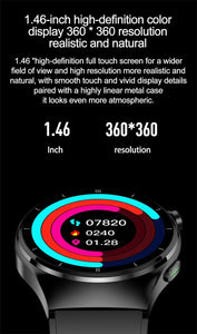 2024 Latest Health Smart Watch F320 with Laser Therapy Phone Call Blood Glucose Uric Acid and Lipid Monitoring Health Watch