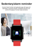 2022 Latest online smart watch wearable device  PPG AI medical diagnosis health care  prsessure oxygen band smartwatches