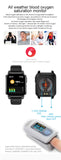 2022 Latest online smart watch wearable device  PPG AI medical diagnosis health care  prsessure oxygen band smartwatches